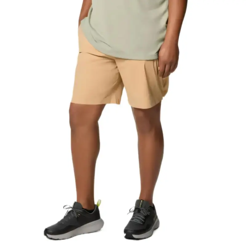Columbia Tech Trail Casual Shorts Men's Khaki-1