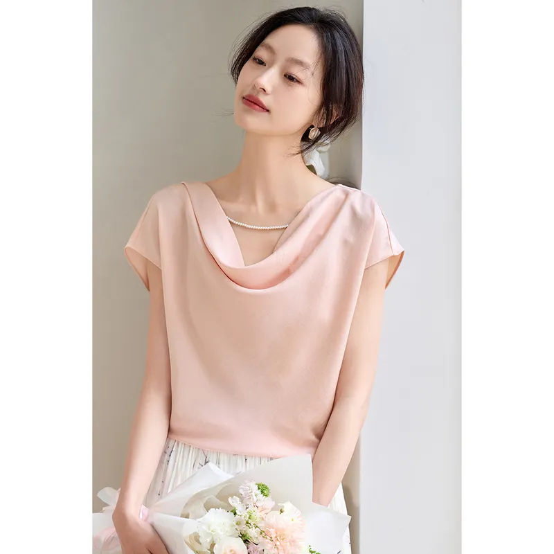 SENTUBILA Chiffon Shirt Women's-15