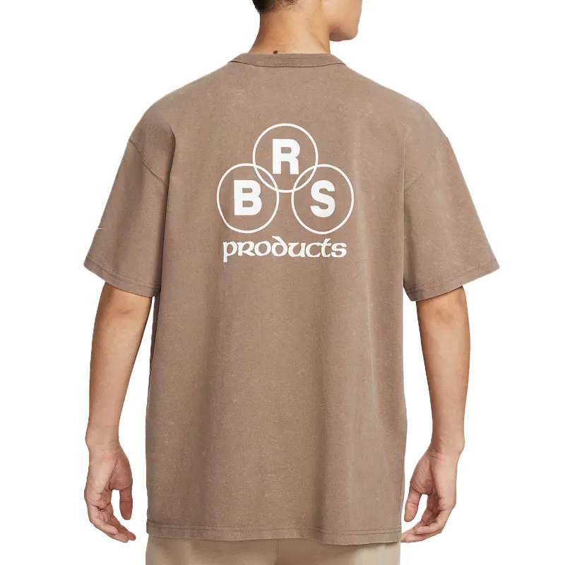 Nike Sportswear T Shirt Men's Mink Brown-1
