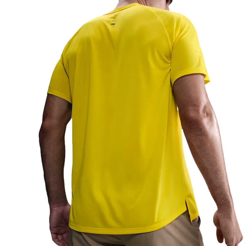 Nike Dri FIT ADV T Shirts Men Yellow-1
