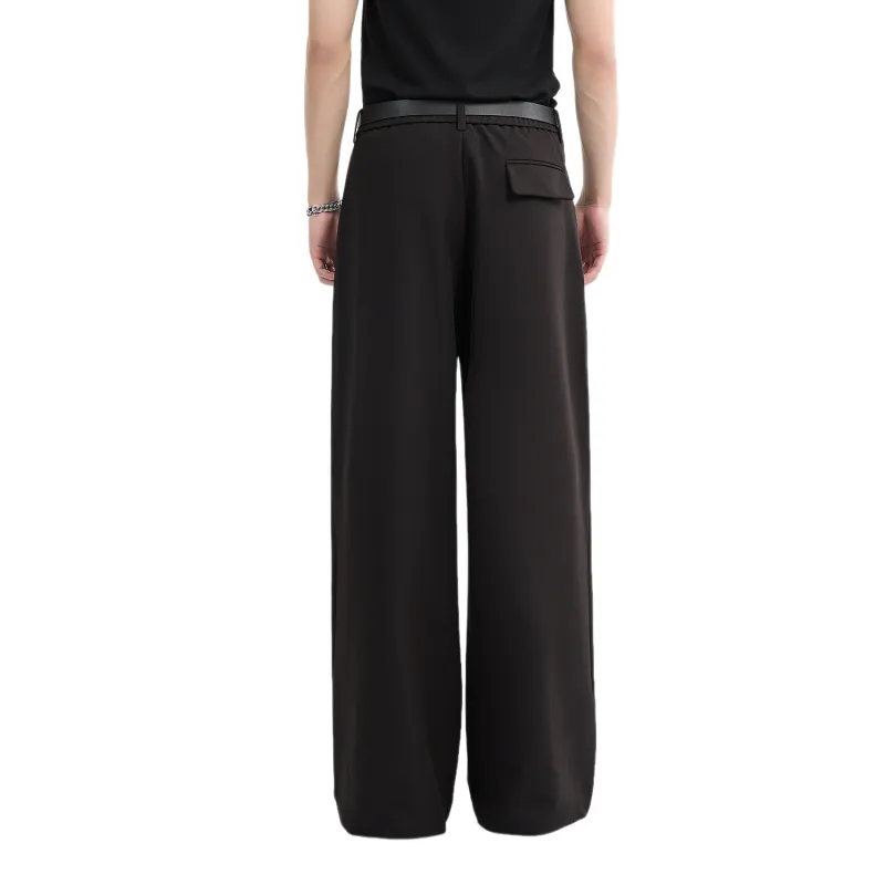 EARL JOEL Casual Pants Men's Forest Black-1