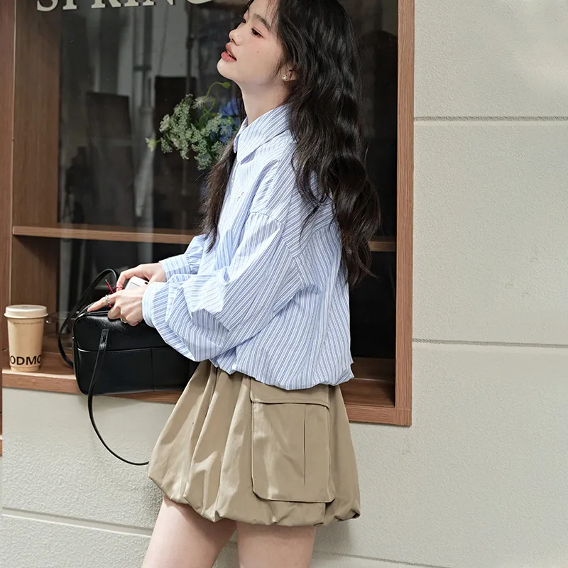 KUOSE Casual Short Skirts Women's-11