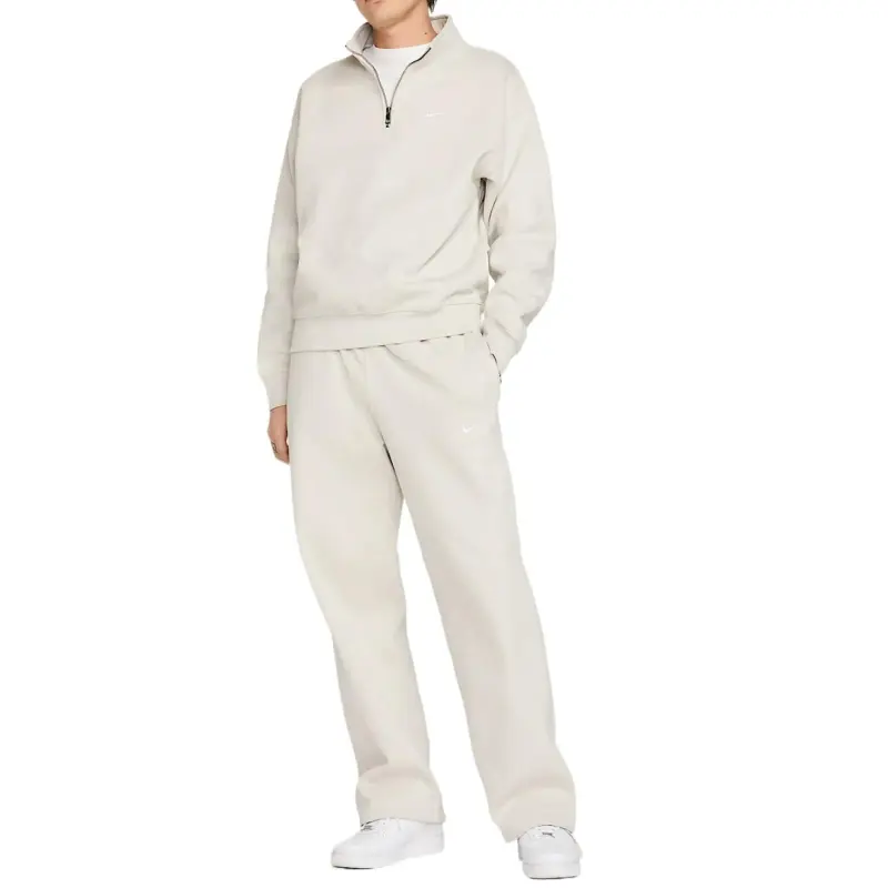 Nike Solo Swoosh Sweatshirt Men's Ecru-2