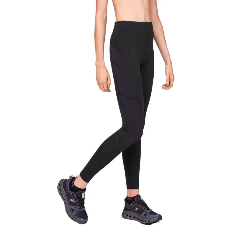 On Trek Tight Sports Pants Women's Black-3