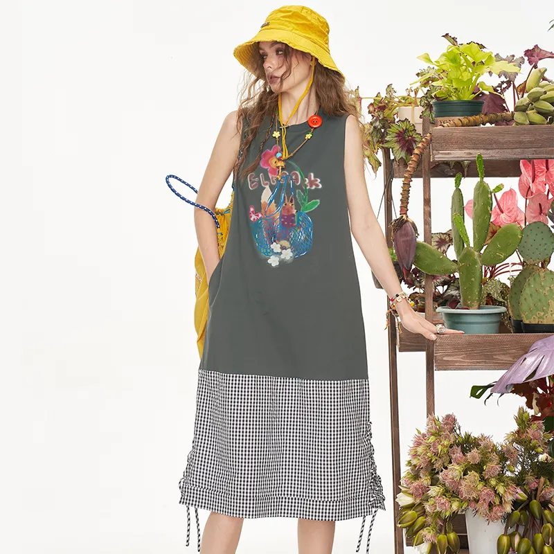 ELF SACK Sleeveless Dress Women's-3