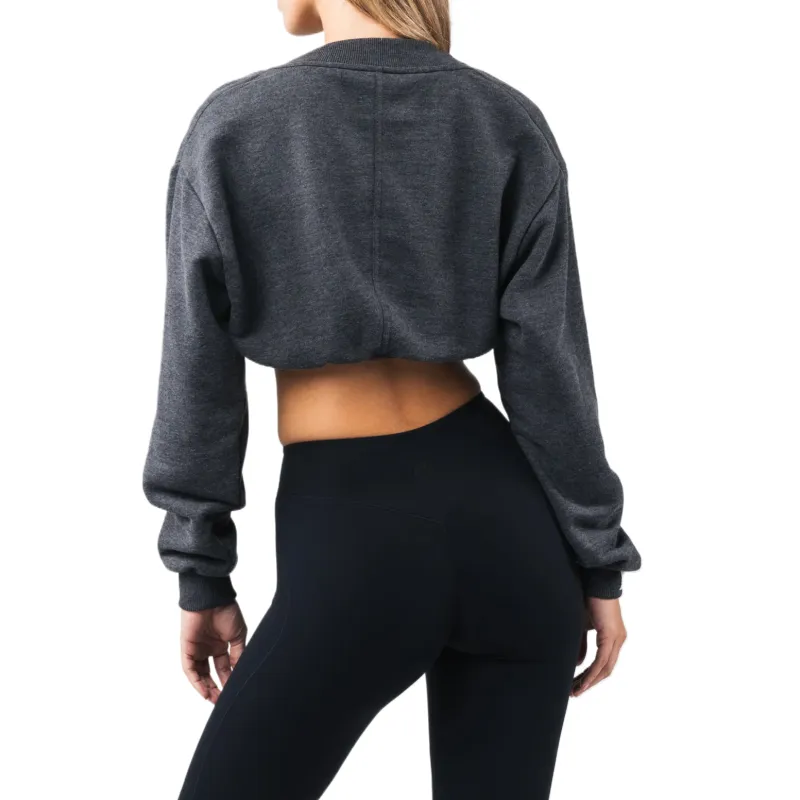ALPHALETE Overlay Shrug Sweater Women's-7