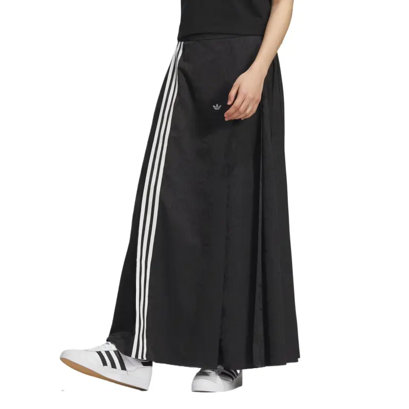Adidas Originals Casual Long Skirt Women's Black-1