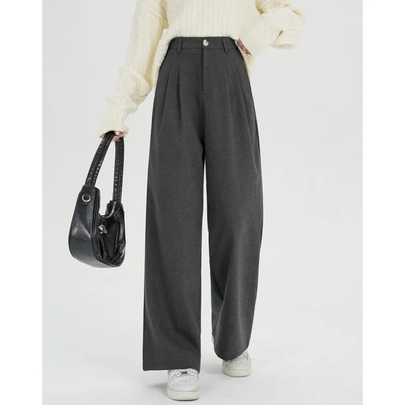 Love Elaine Casual Pants Women's Dark Gray-3