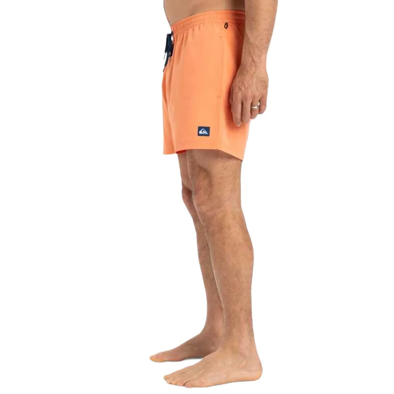 Quiksilver Everyday Solid Volley 15' Beach Shorts Men's Orange-3