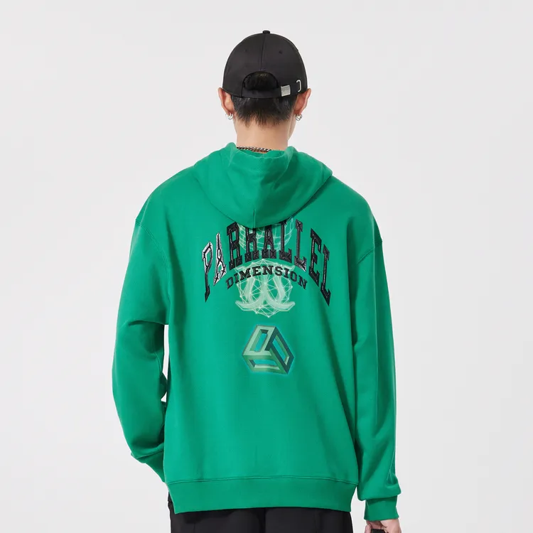 Cabbeen Sweatshirts Men Grass Green 58-2
