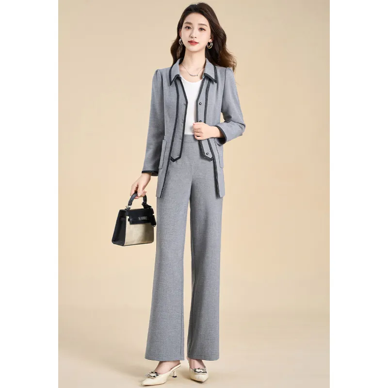 Mylan Casual Suit Women's Gray Collection Brand, Stay Updated With Event Alerts-2