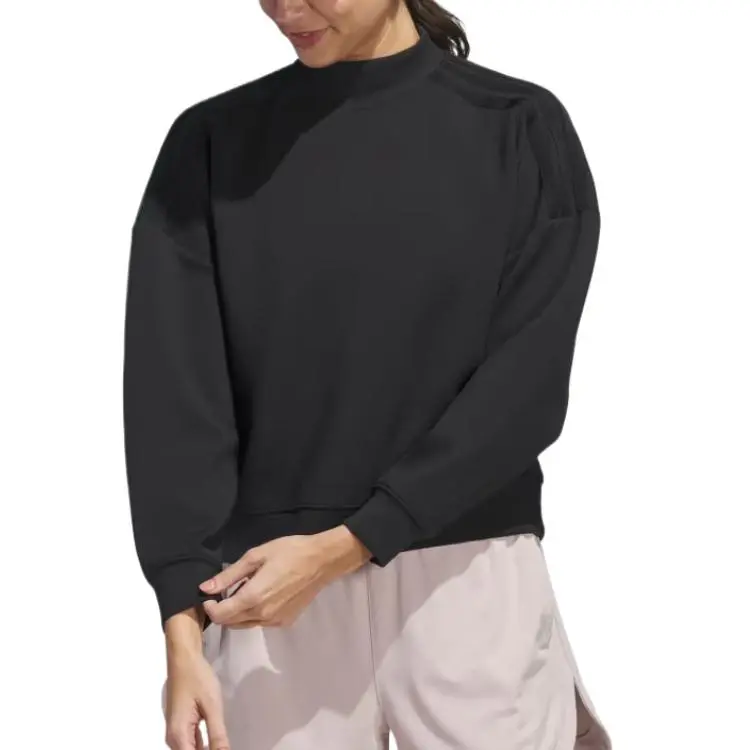Adidas Free Shipping With AdiClub Beyond Spacer Mock Layer Sweatshirt-1