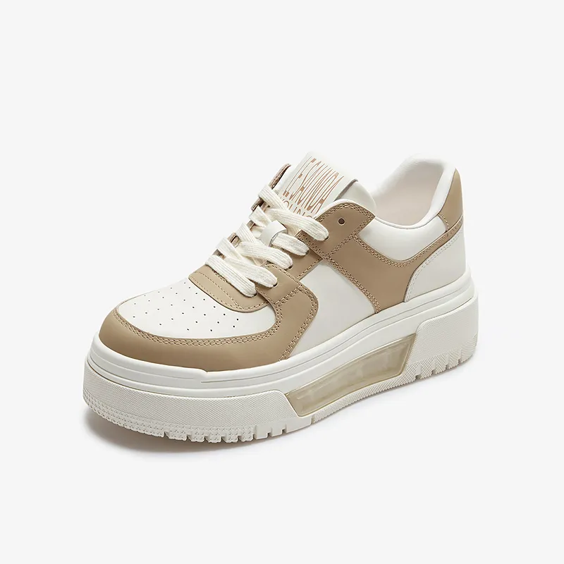 Le Saunda Height Increasing Low Top Skateboard Shoes Women's-1