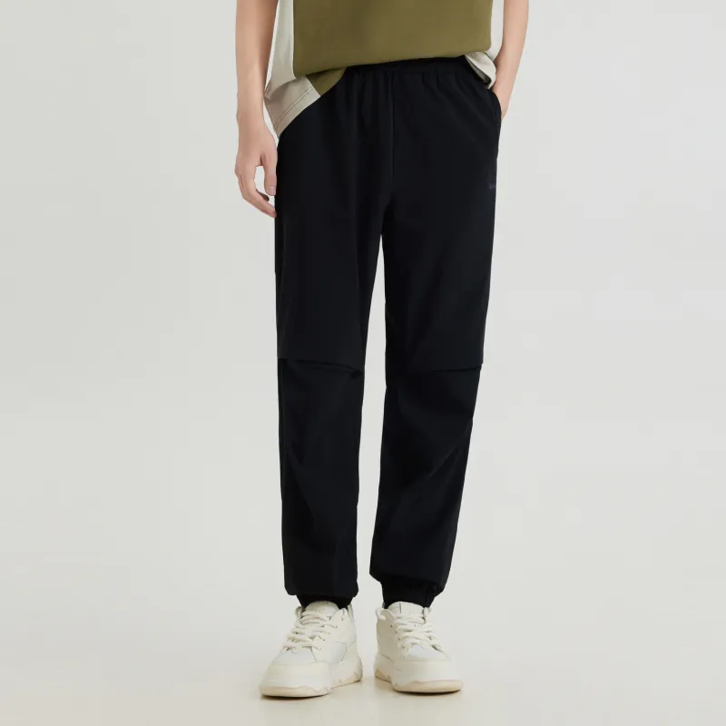 Cabbeen Casual Pants Men's Coal Black-2