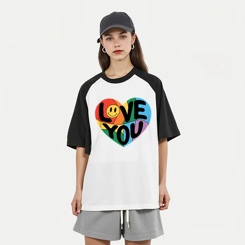 FAIRWHALE Raglan Sleeve T Shirt Women's-6