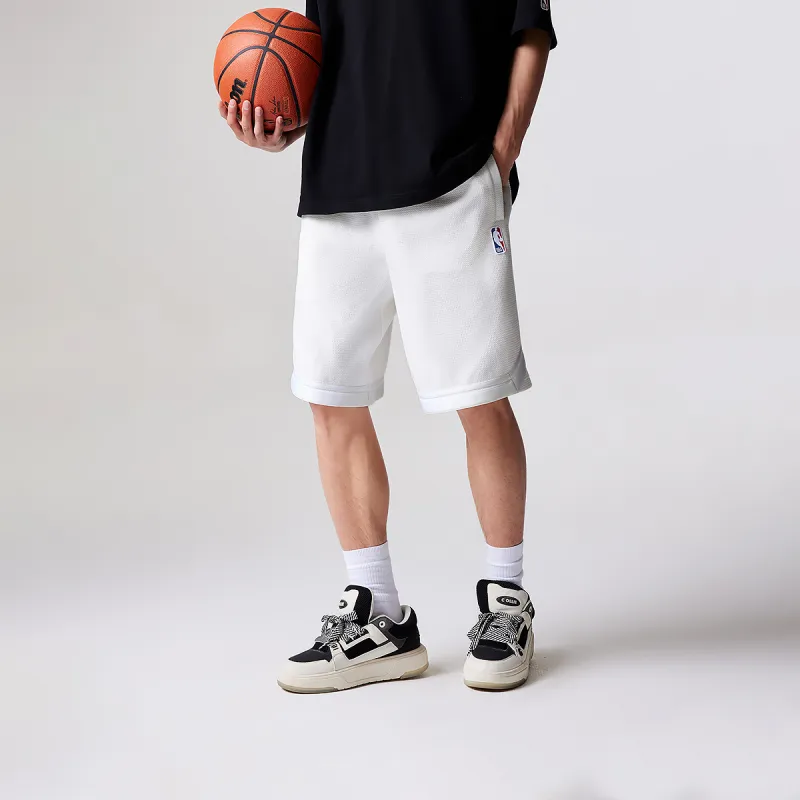 JACK JONES· x NBA Casual Shorts Men's A06 Raw White-2