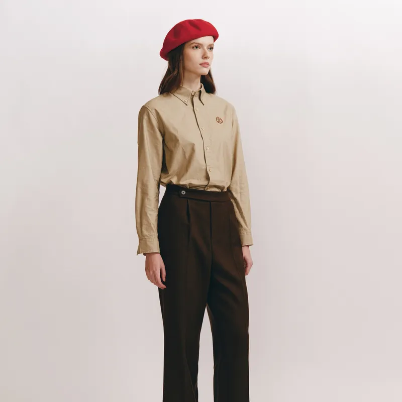 E.land Casual Pants Women's Hunter Green-2
