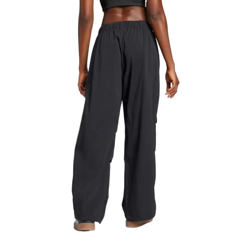 Adidas Women's Essentials Ripstop Parachute Pants Black-2