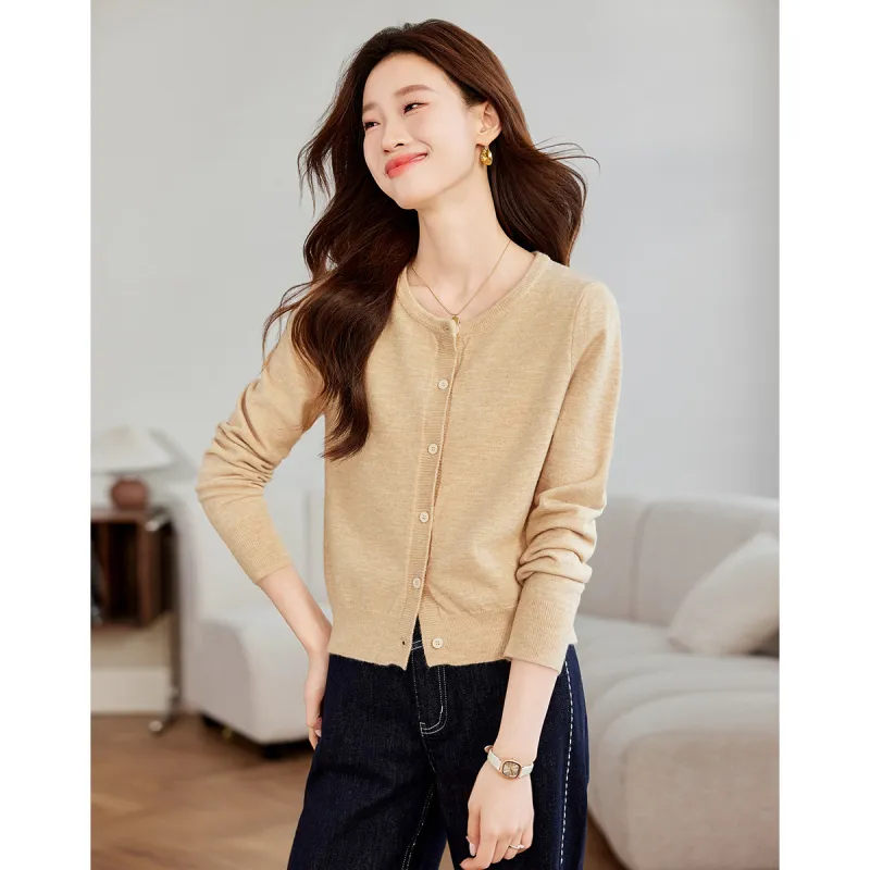 Love Elaine Knitwear Women's Khaki-6