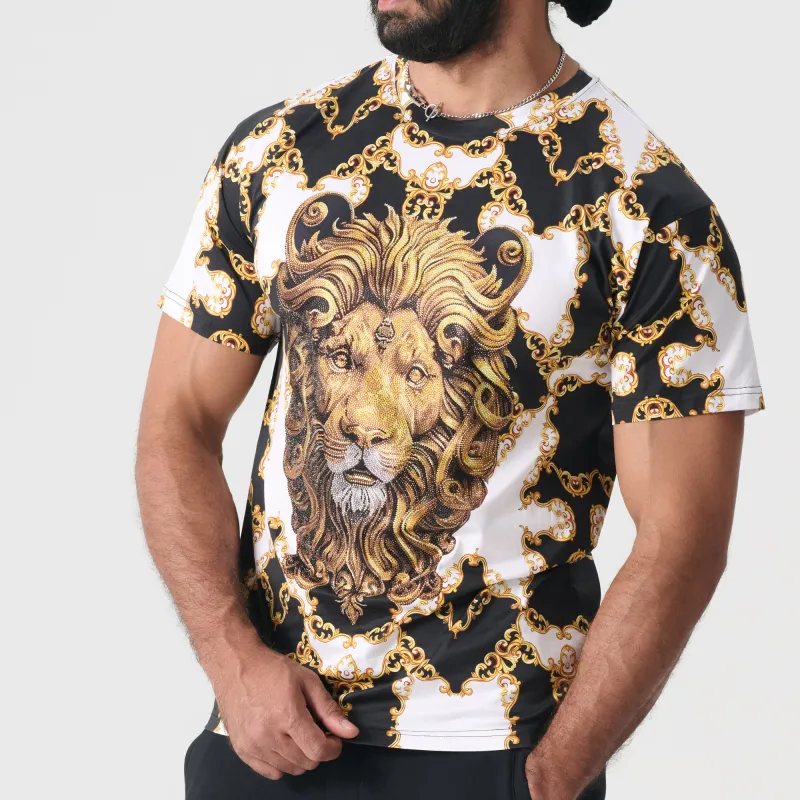 TCH T Shirt Unisex Black Base Gold Logo-2