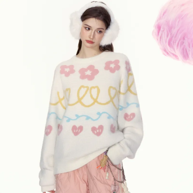 AYF Sweaters Women's Apricot-4
