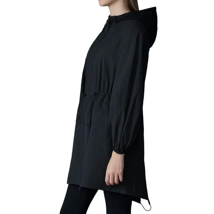 MACKAGE Trench Coat Women's Black-2
