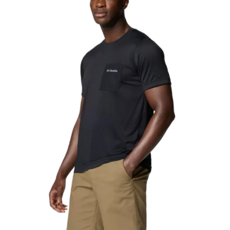 Columbia Hike T Shirts Men Black-2
