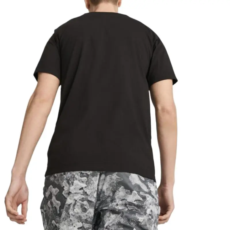 PUMA PUMATECHTEAM T Shirt Men's Black-3