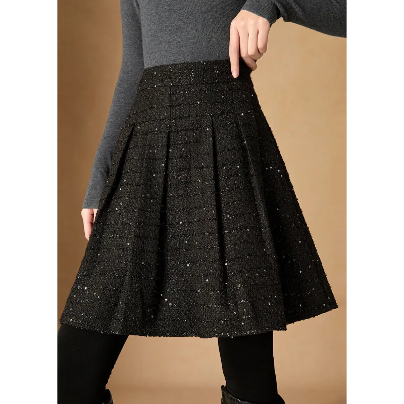 Mylan Casual Short Skirts Women's Black-7