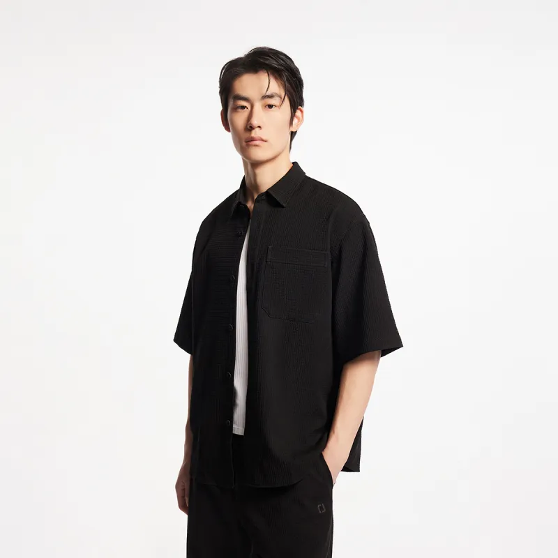 JACK JONES· Shirt Men's E40 Black-5