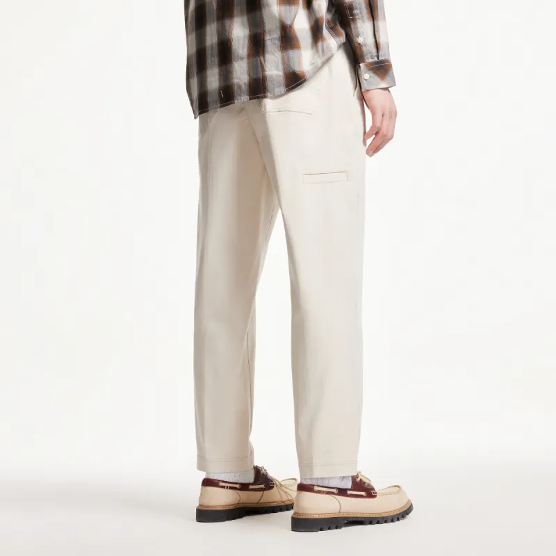 JACK JONES· Casual Pants Men's Ecru-3