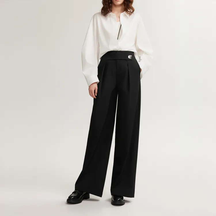 ELLE Casual Pants Women's Black-7