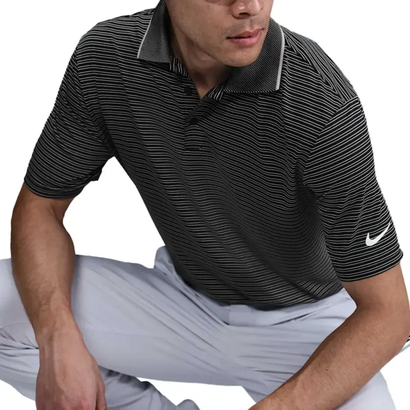 Nike Polo Shirts Men Black-2