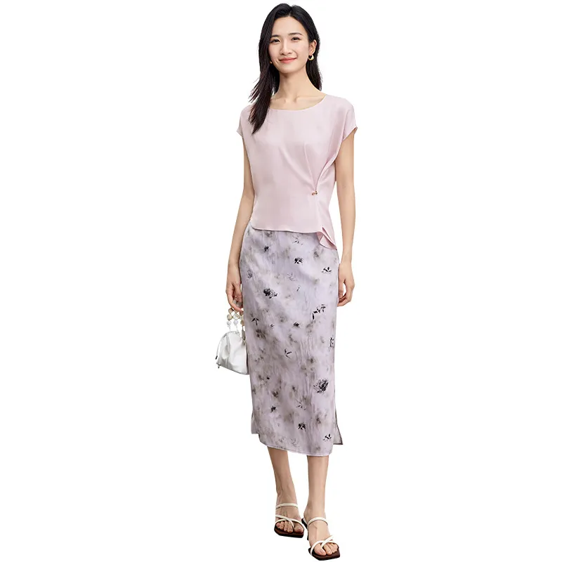 SENTUBILA Chiffon Shirt Women's-1