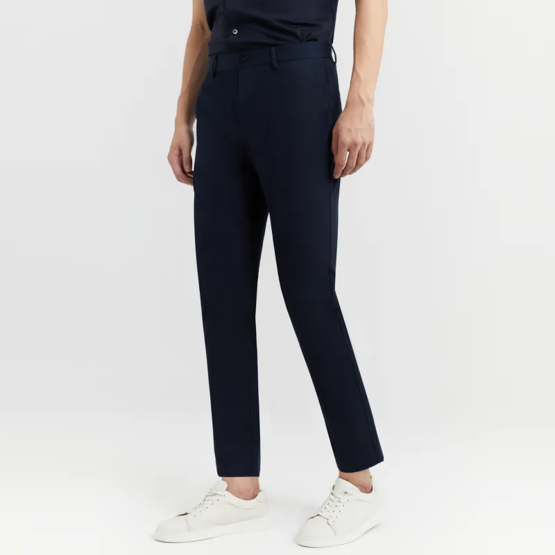 SUNDANCE Casual Pants Men's Navy Blue-3