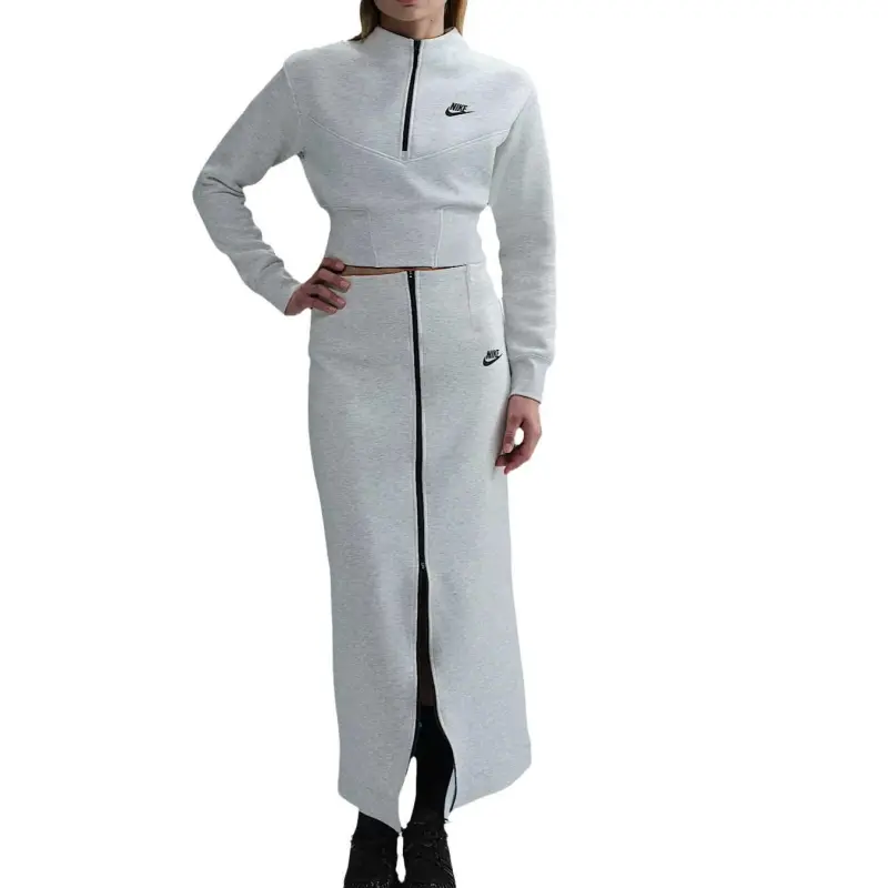 Nike Sportswear Tech Fleece Women's Cropped 1/2 Zip Top-1