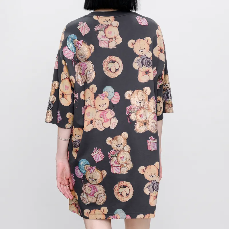 TCH Long Sleeved Dresses Women's Dark Gray-6