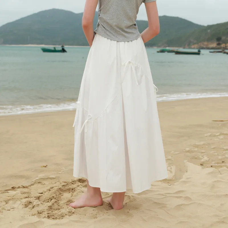 3COLOUR Casual Long Skirt Women's-6