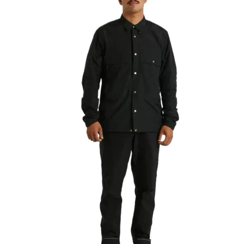 SPECIALIZED/Fjällräven Rider's Wind Jacket Men's Black-3