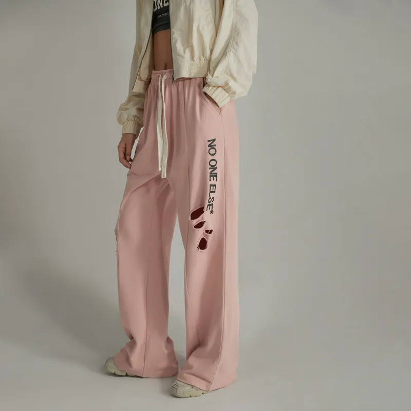 NO ONE ELSE Casual Pants Unisex-5