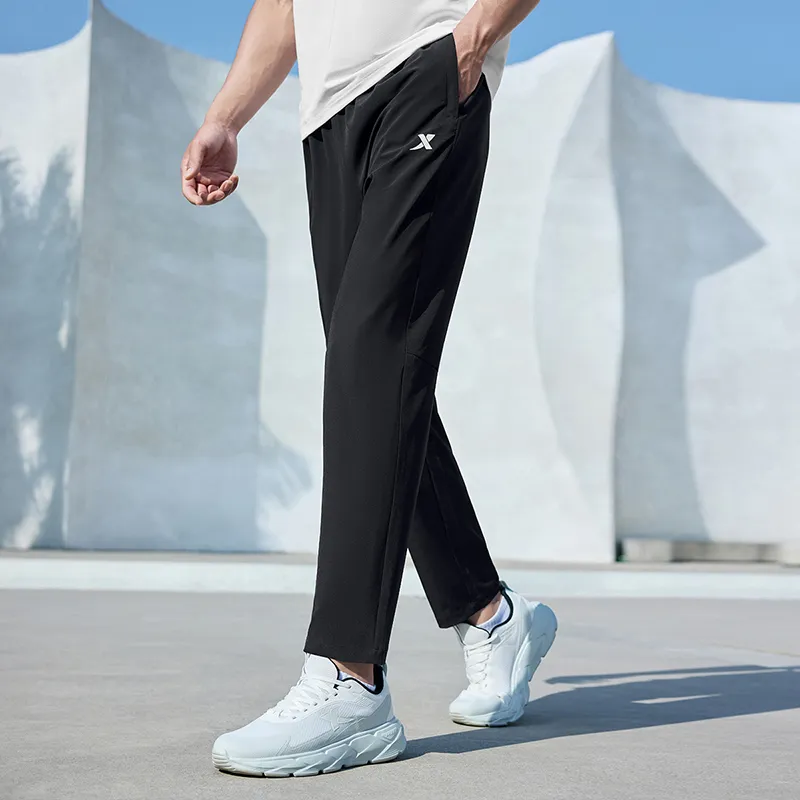 XTEP Casual Pants Men's Jet Black-3