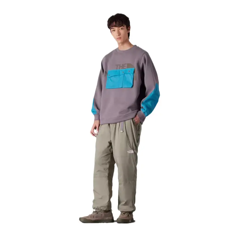 THE NORTH FACE Sweatshirt Men's Purple-3