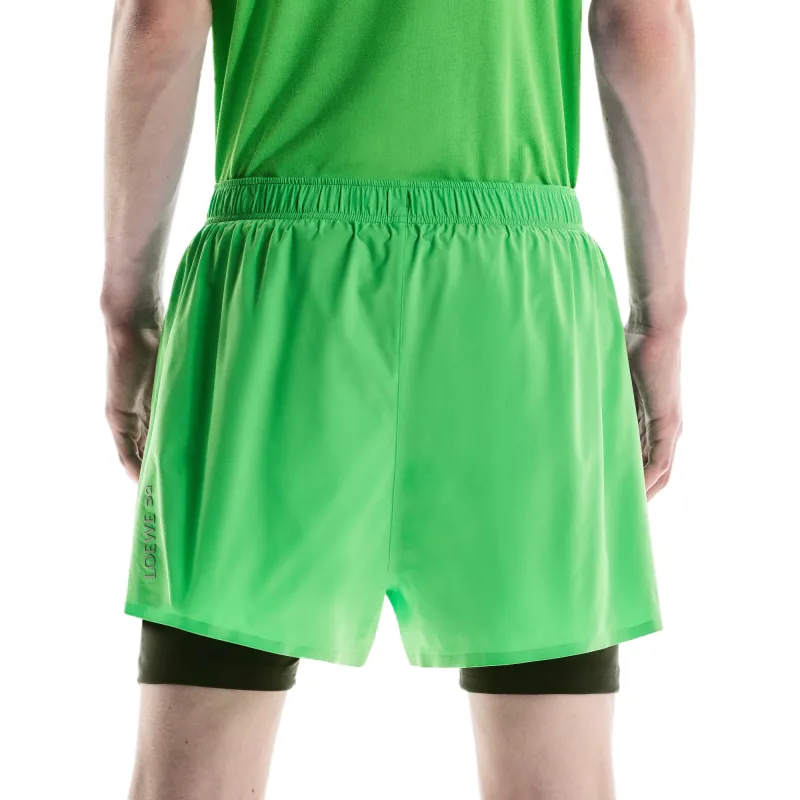 Loewe X On Sports Shorts Men Green-2
