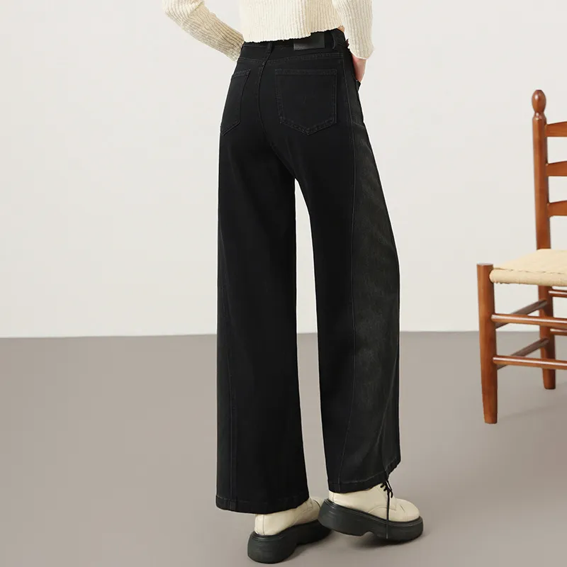 YUNGE Jeans Women's Black-3