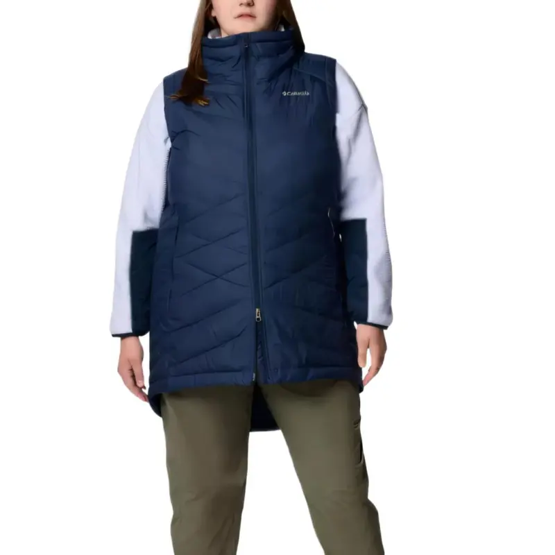 Columbia Heavenly 2Omni-Heat Omni-Shield Vest Women's Marine Blue-3
