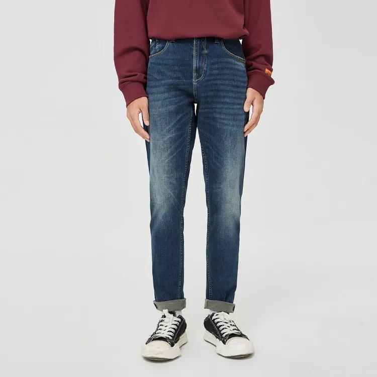 JACK&JONES Jeans Intelligence Jeans Men Dark Denim Blue JID3 DARK DENIM BLUE-3