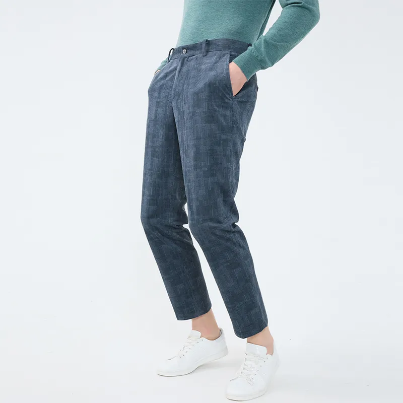LIU·JO UOMO Casual Pants Men's Gray Blue-6