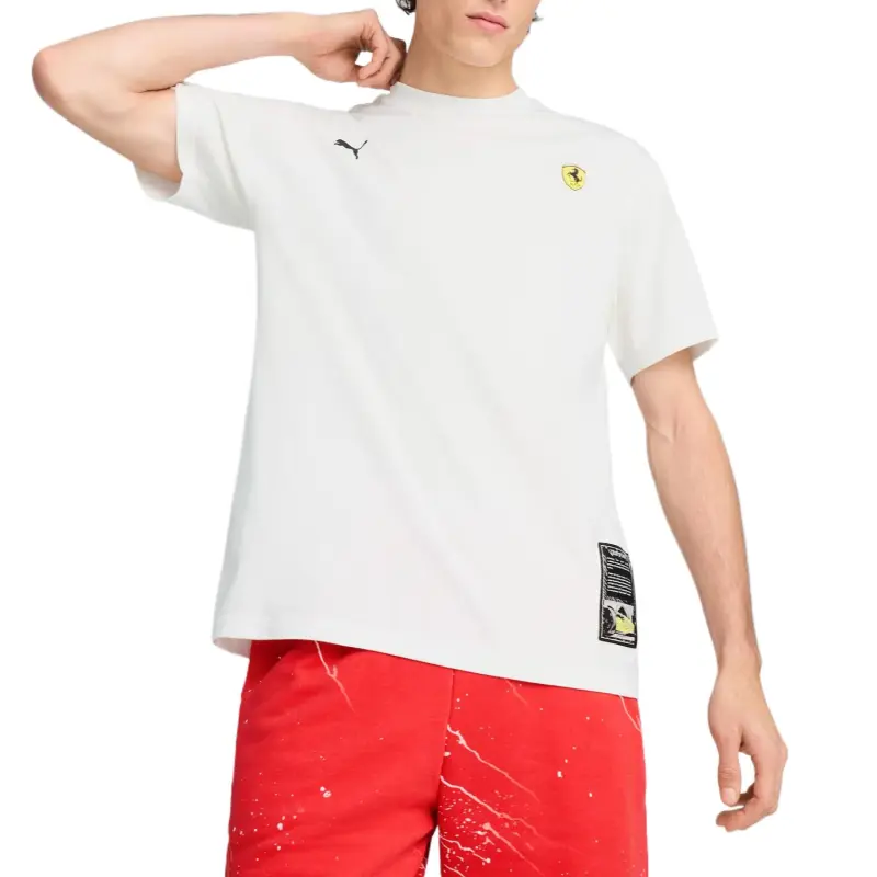 PUMA Playera Scuderia Ferrari Hp Race Color Splash Para Hombre-2