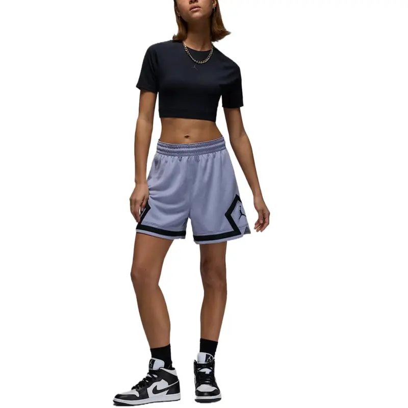 Jordan Sport4' Diamond Casual Shorts Women's Purple-2