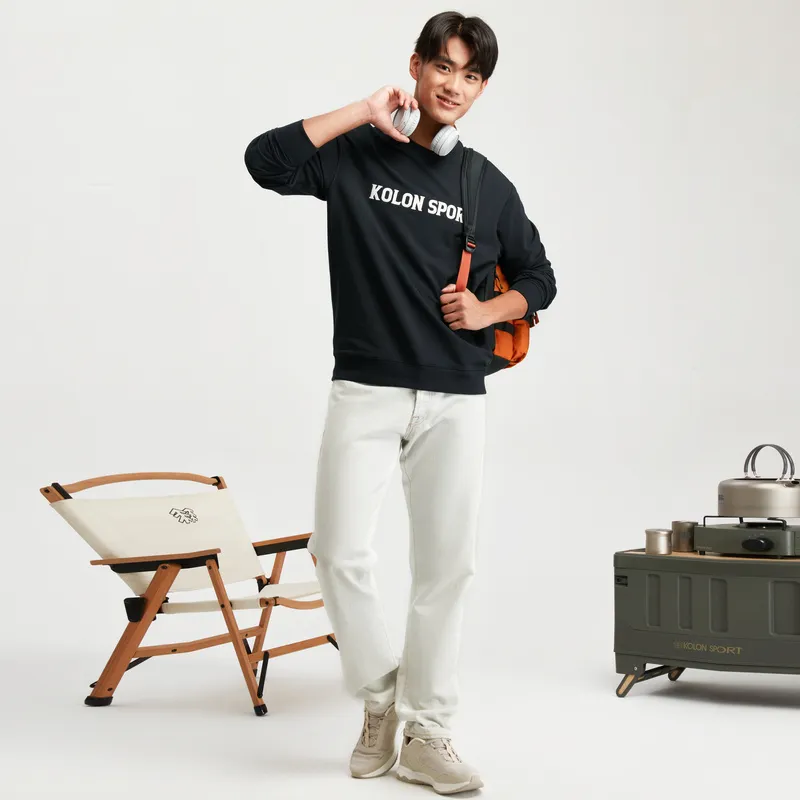 KOLON SPORT Travel Series Sweatshirt Men's-2